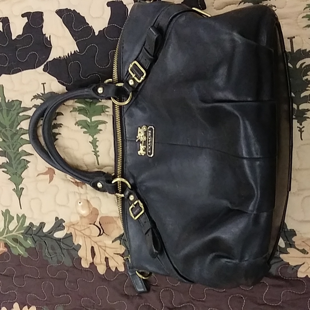 Vintage Leather Coach Purse